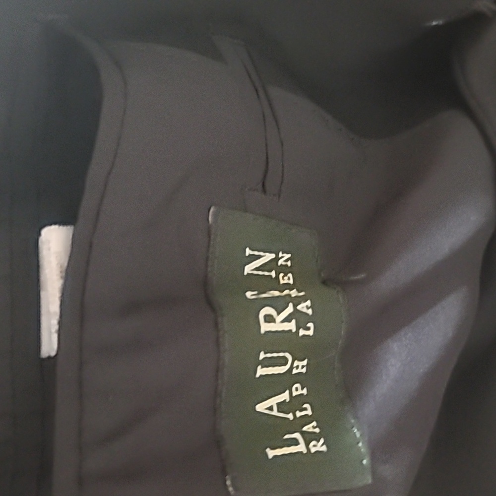 Lauren Ralph Lauren Black100% Wool Men's Suit - Picture 8 of 11